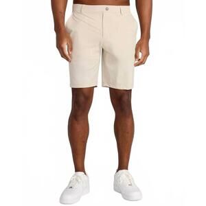 NEW REDVANLY men's hanover 9" pull-on short in stone